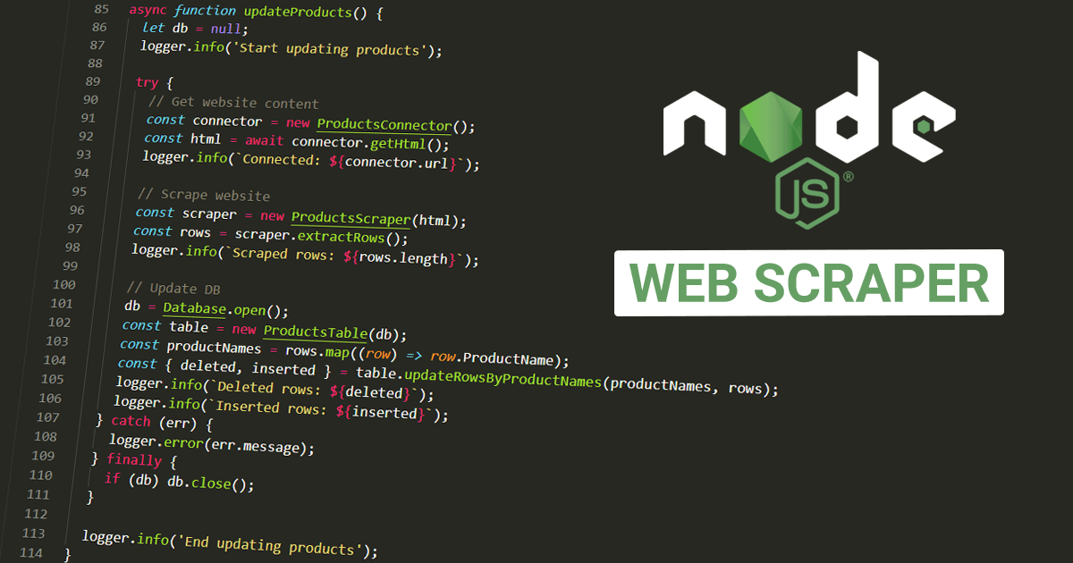 Reusable scraping project that serves as a starting point for any future web scraping project with Node.js.